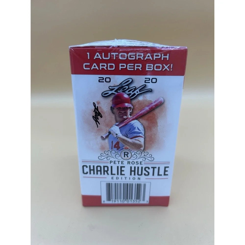 2020 Leaf Pete Rose Charlie Hustle Edition Factory Sealed Auto Autograph Box